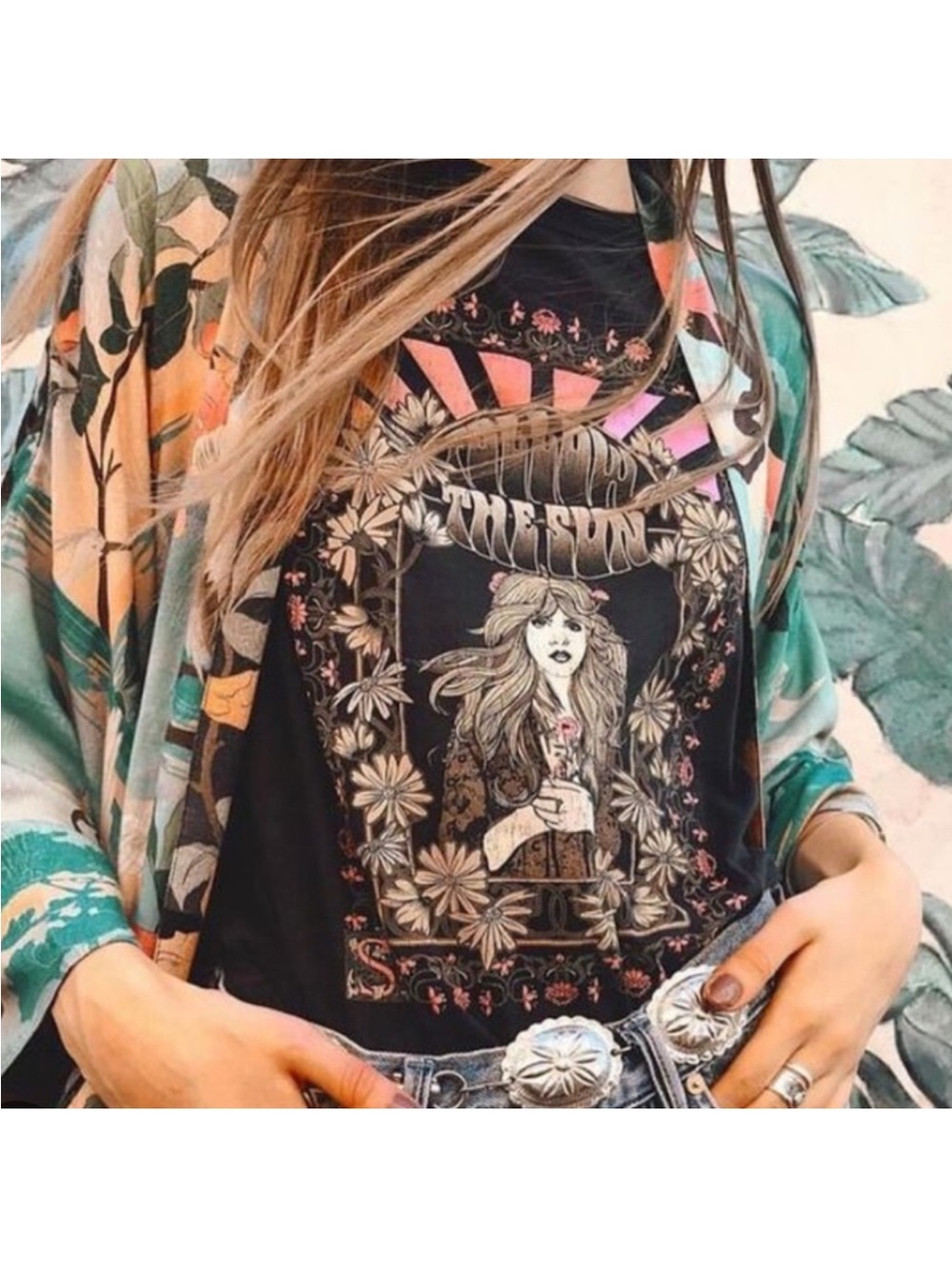 NWT Spell Follow the Sun Tee ✨